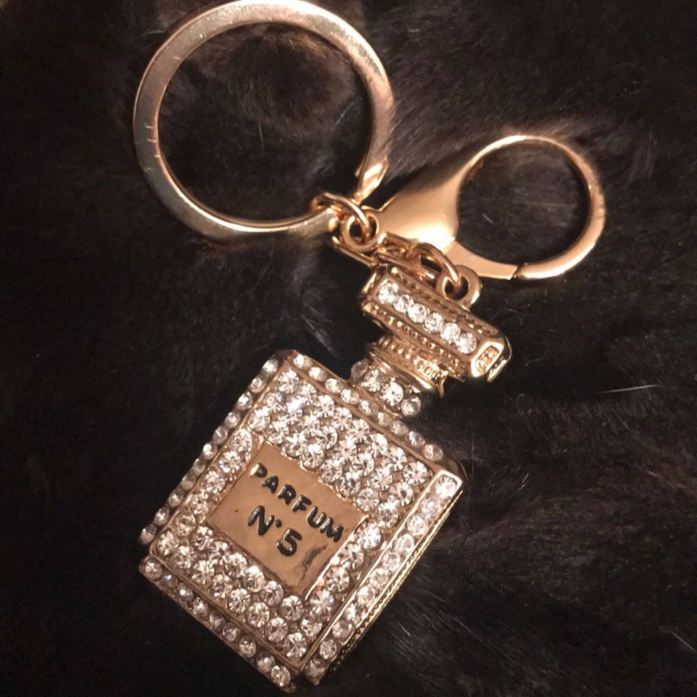 Crystallized keychain